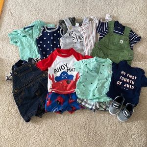 Baby boy 3 month bundle